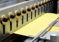 Faca de papel da máquina do dobrador do controle PLCZ55-1050-II do PLC que plissa a máquina