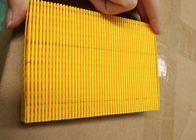 corte plissado do papel de filtro do óleo do OEM da espessura de 0.88mm de acordo com o tamanho do filtro