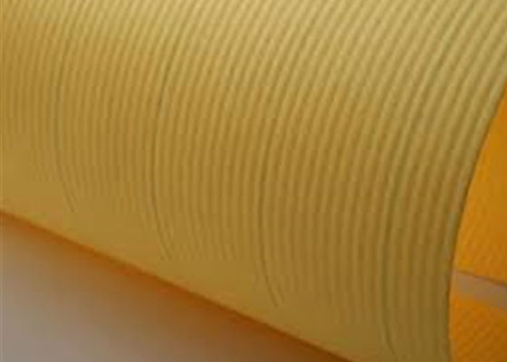 material amarelo do papel de filtro do ar de Hepa do combustível 130g/M2