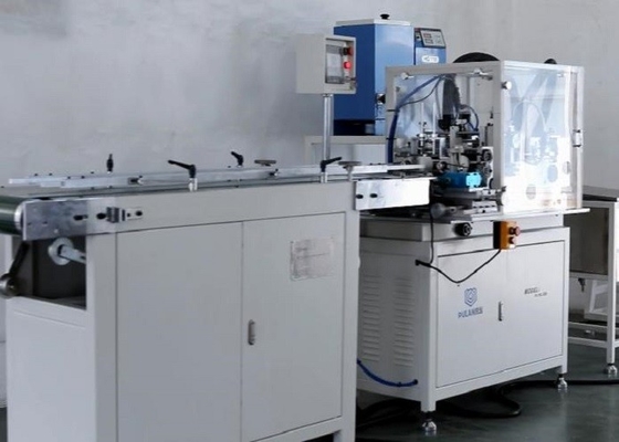Máquina de plissamento de papel do PLC do DELTA do tela táctil da altura do plissado de PLPG-350 16-72mm com colagem