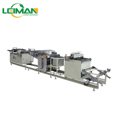 Filtro quente do caminhão da máquina do grampeamento do derretimento da Completo-auto plataforma giratória de PLGT-1000N que faz a máquina