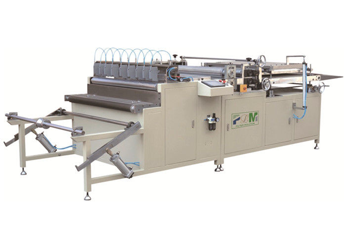 Faca de papel giratória de HDAF que plissa a máquina PLGT-1000N de aço inoxidável Full Auto 0~30m/Min