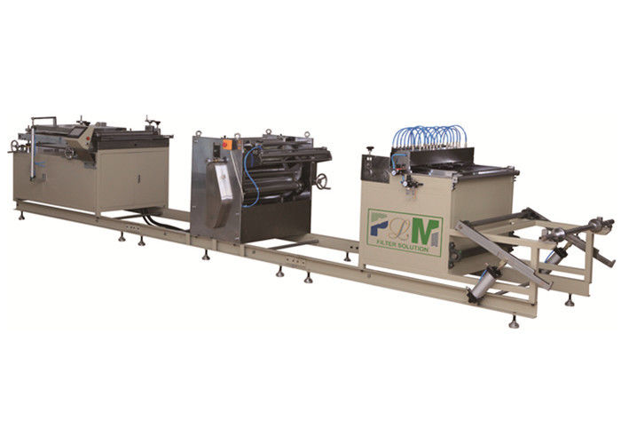Linha de produção de plissamento giratória papel do origâmi da máquina de filtro do óleo de Eco