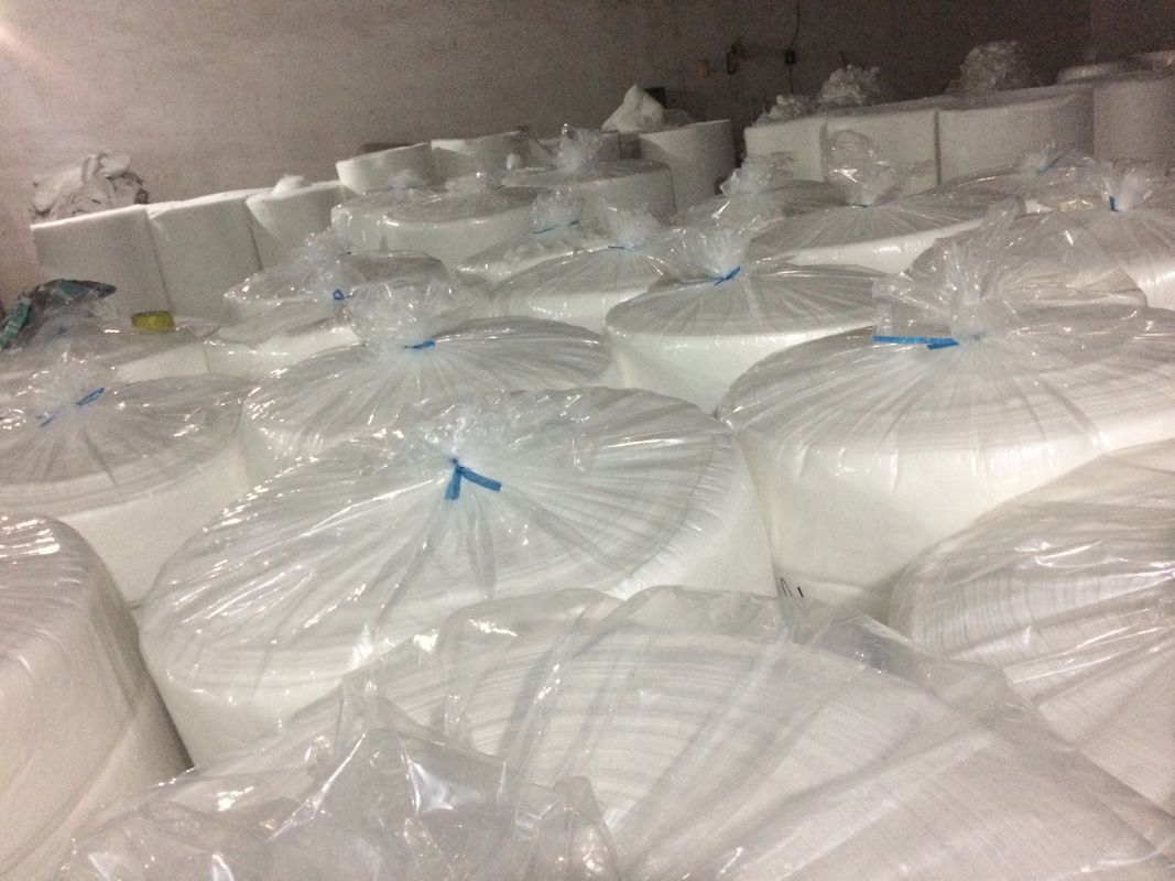 Material branco não tecido do filtro para o filtro de ar de Toyota que faz 300gsm